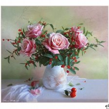 Схема вышивки «букет»