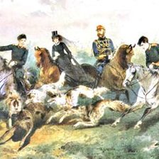 охота с борзыми