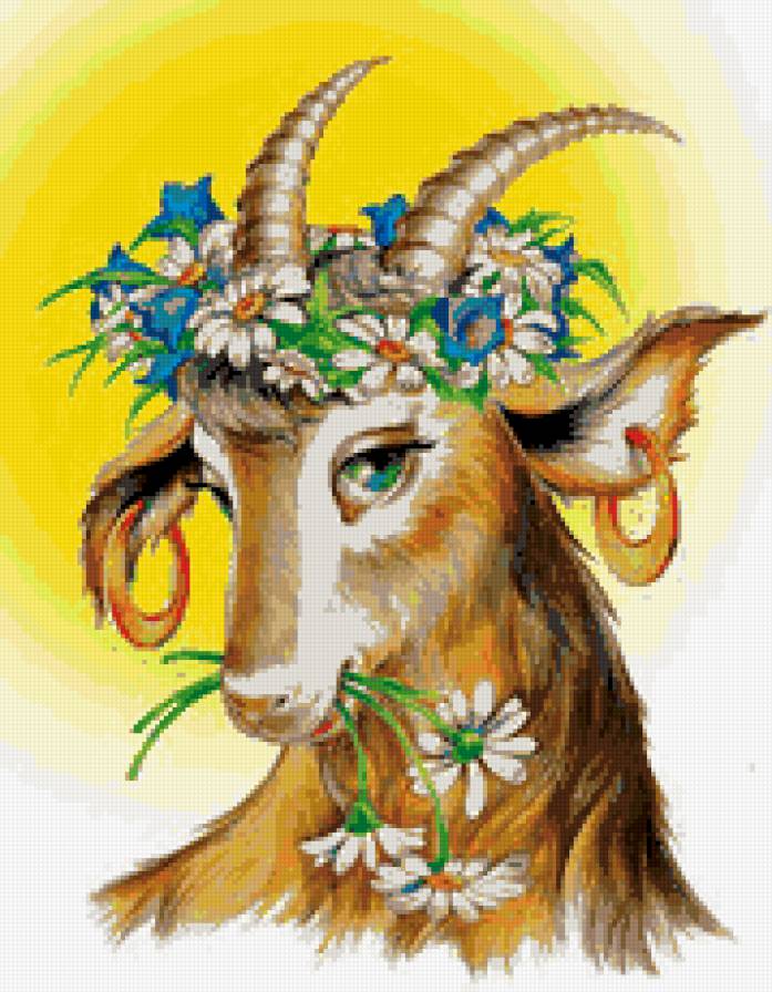 2015г - коза, животные - предпросмотр