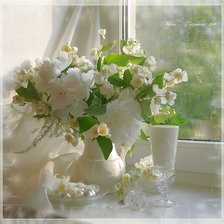 Схема вышивки «Жасмин»