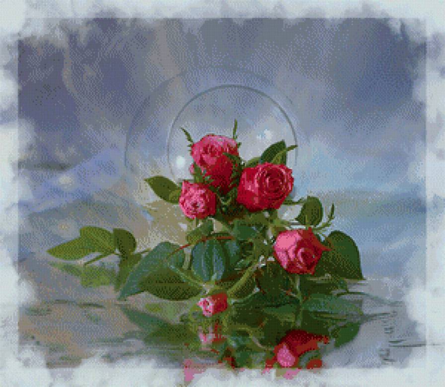 алые розы - предпросмотр