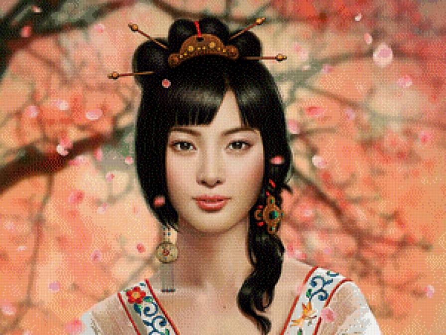 Красивая девушка - девушка, красота, азия - предпросмотр