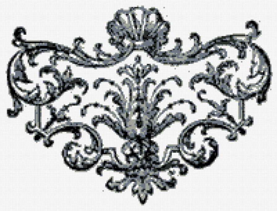 орнамент - барокко, орнамент - предпросмотр