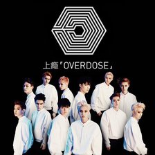 Схема вышивки «EXO – 上瘾 (Overdose)»