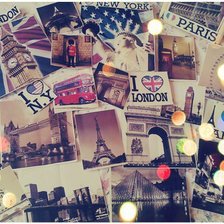 Схема вышивки «Города Мира»