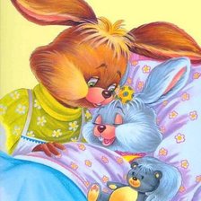 Схема вышивки «спокойной ночки»