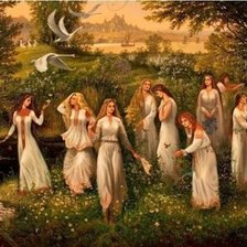 Схема вышивки «славяне»