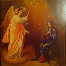 Схема вышивки «Благовещение»