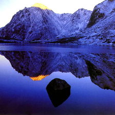 Схема вышивки «море»