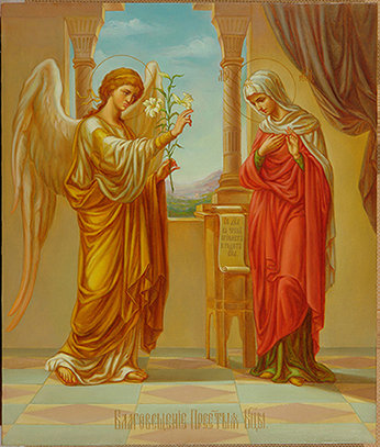 Благовещение - икона - оригинал