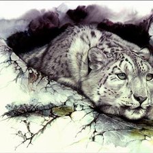 Схема вышивки «наблюдатель»