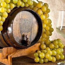 Схема вышивки «Бочонок вина»