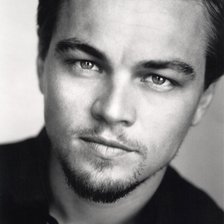 Схема вышивки «Леонардо ДиКаприо»