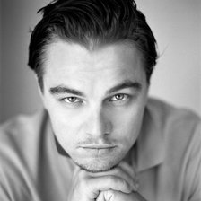 Схема вышивки «Леонардо ДиКаприо»