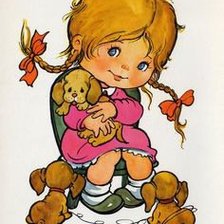 Схема вышивки «Для внучат»