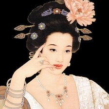 Схема вышивки «серия ,,женщины"»