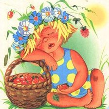 Схема вышивки «Для внучат»