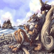 Схема вышивки «оборотни»