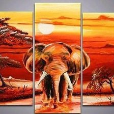 Схема вышивки «трептих»