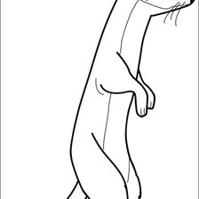 Схема вышивки «мини-схема хорек»