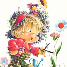 Схема вышивки «Дети 11.»