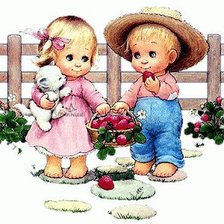 Схема вышивки «Дети 18.»