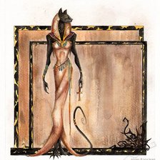 Схема вышивки «Бастет»