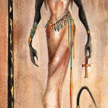 Схема вышивки «Бастет»