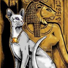 Схема вышивки «Бастет»