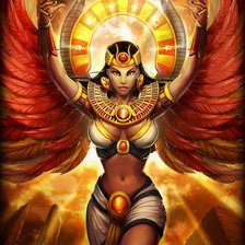 Схема вышивки «Исида»