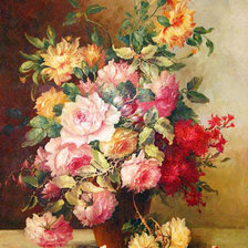 Схема вышивки «букет»