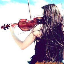 Схема вышивки «скрипка»