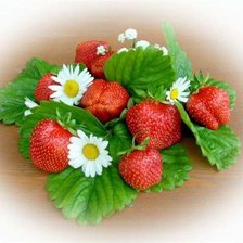 Схема вышивки «Клубничное настроение»