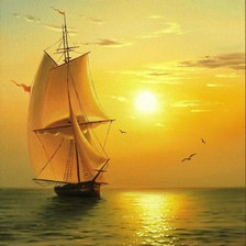 Схема вышивки «Морские пейзажи Сергея Стоева»