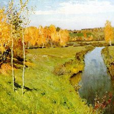 Схема вышивки «золотая осень»