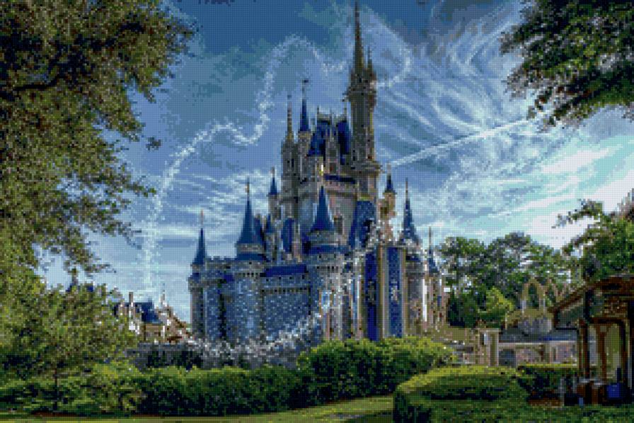 Замок - замок, природа - предпросмотр