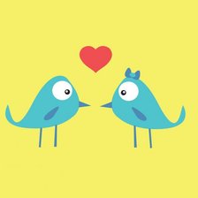 Схема вышивки «пташечки»