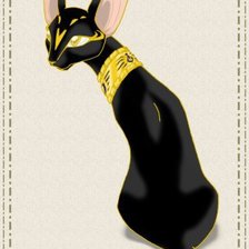 Схема вышивки «Бастет»