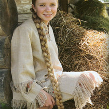 Схема вышивки «Девочка-славянка»