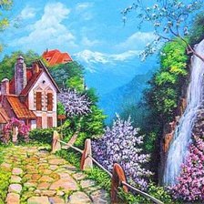 Схема вышивки «картина»