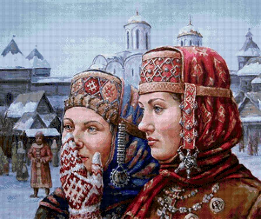 Славянские девицы - предпросмотр