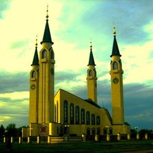 Схема вышивки «Мечеть»