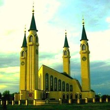 Схема вышивки «Мечеть»