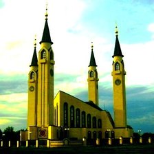 Схема вышивки «Мечеть»