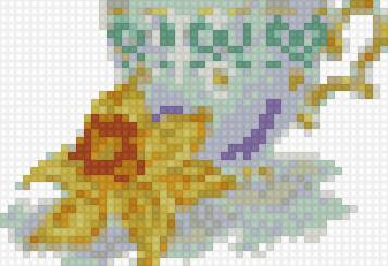 чашка - вышивка крестом - предпросмотр