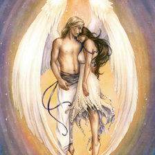 Схема вышивки «Ангелы»