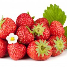 Схема вышивки «клубничка»