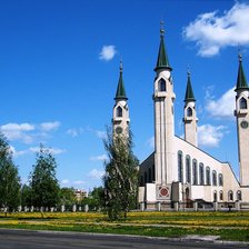 Схема вышивки «Мечеть»