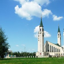 Схема вышивки «Мечеть»