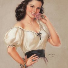 Схема вышивки «cерия "женщины"»